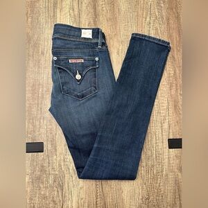 Hudson Collin Flap Pocket Skinny Jeans Size 25 Color: Stel Shade F Medium Wash